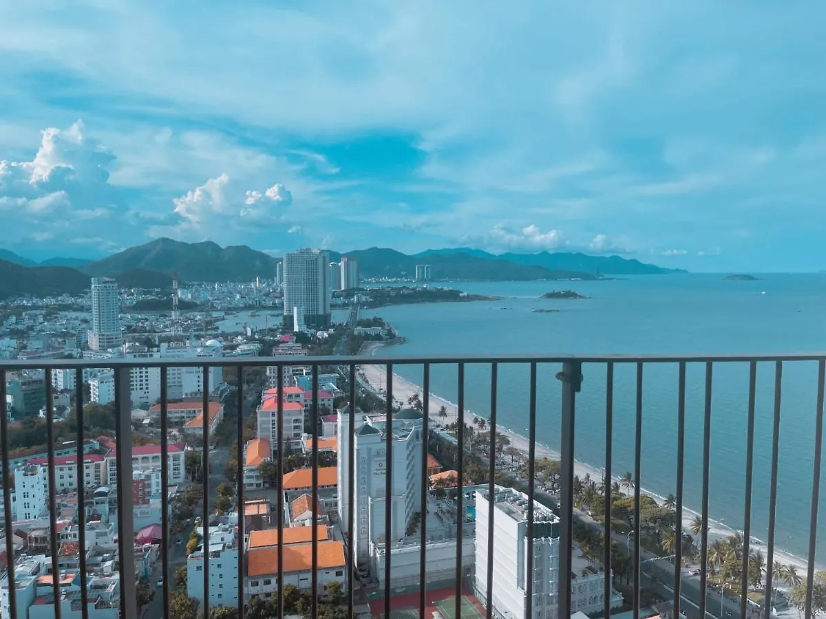 公寓 芽庄中心海景阳台公寓式酒店 越南