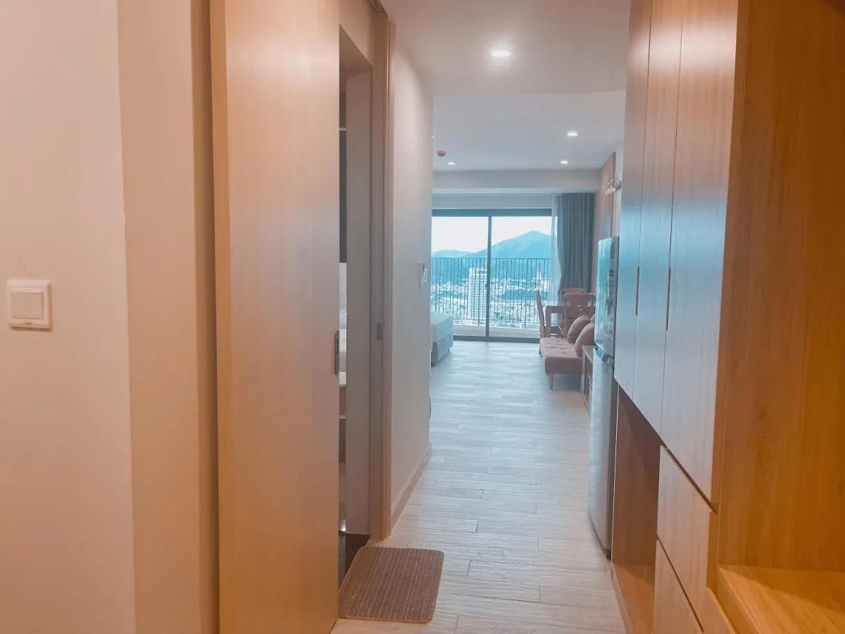 公寓 芽庄中心海景阳台公寓式酒店 越南